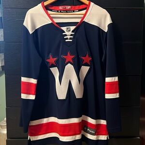 Women's Washington Capitals Fanatics Navy Alternate Premier Breakaway Jersey